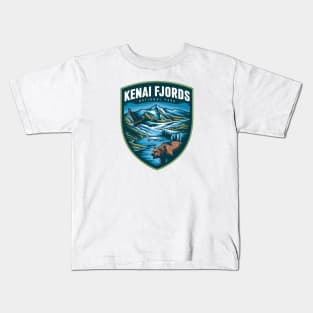 Adorable Kenai Fjords National Park Kids T-Shirt